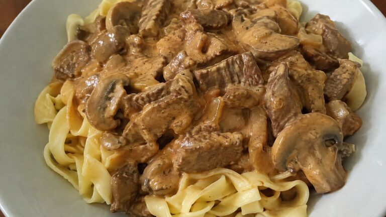 Delia Smith Beef Stroganoff Recipe