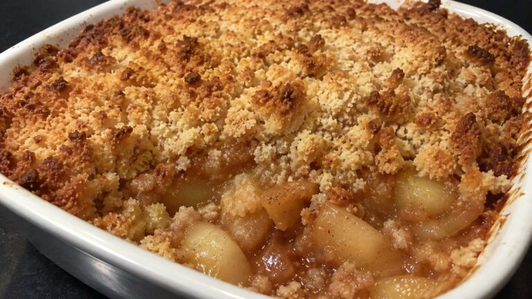 Delia Smith Apple Crumble Recipe