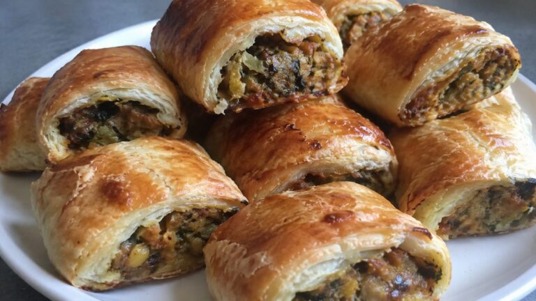 Delia Smith Vegetarian Sausage Rolls Recipe​
